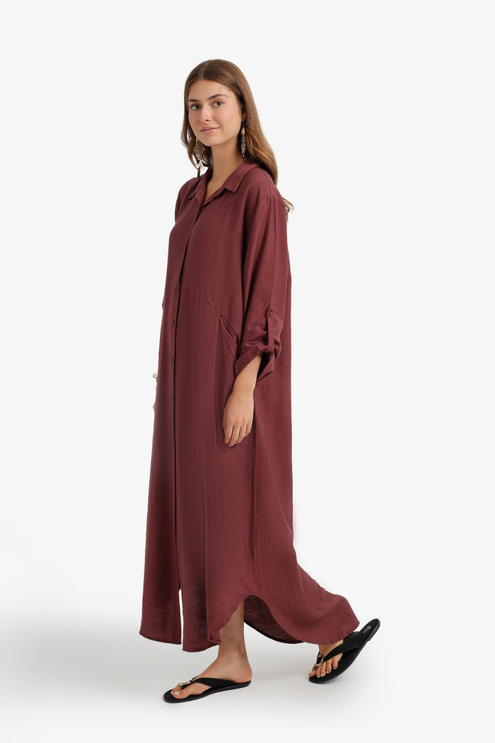 Light Burgundy / M / Tencel