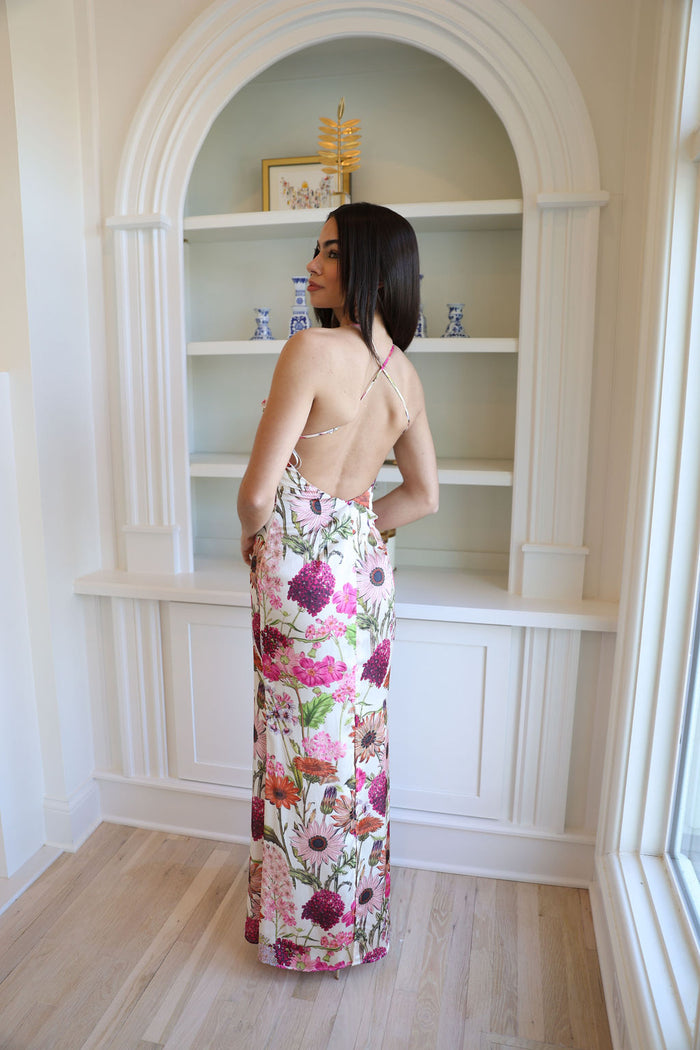 Tara Dress - Pink Daisy