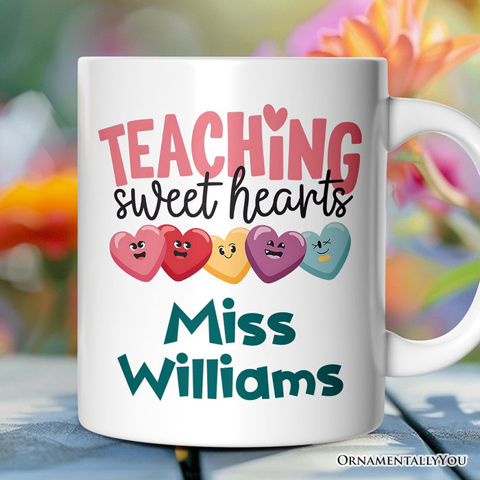 Teacher Personalized Mug, Appreciation Custom Gift with Name Personalized Ceramic Mug OrnamentallyYou 12oz Mug Customized