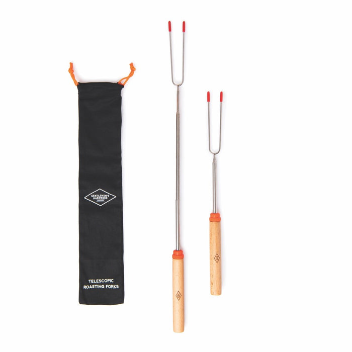 Telescoping Roasting Forks Set