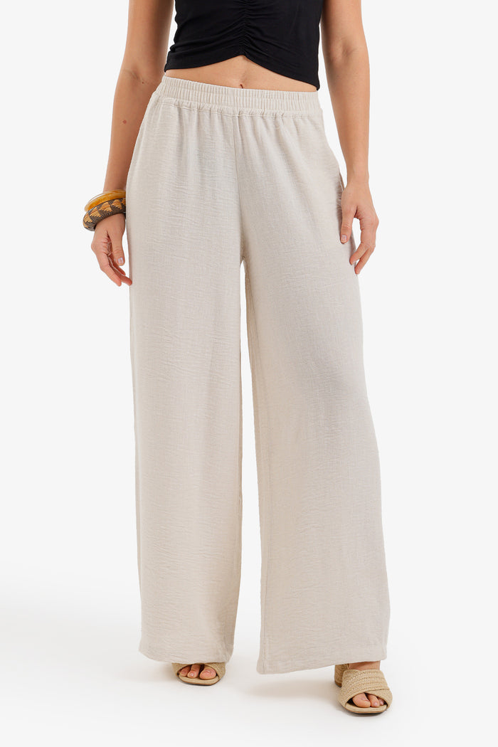 Textured Crinkle Lounge Pants