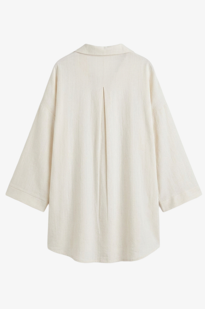 Textured Oversized Pyjama Set
