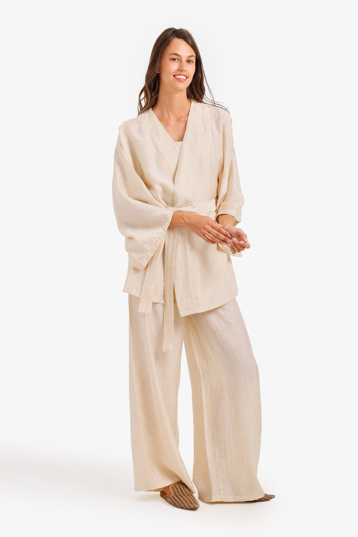 Textured Three-Piece Set