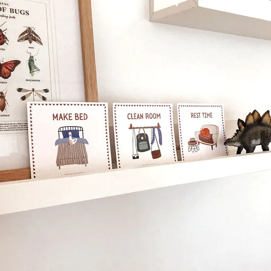 The Creative Sprout Daily Routine Cards - 72 Pack