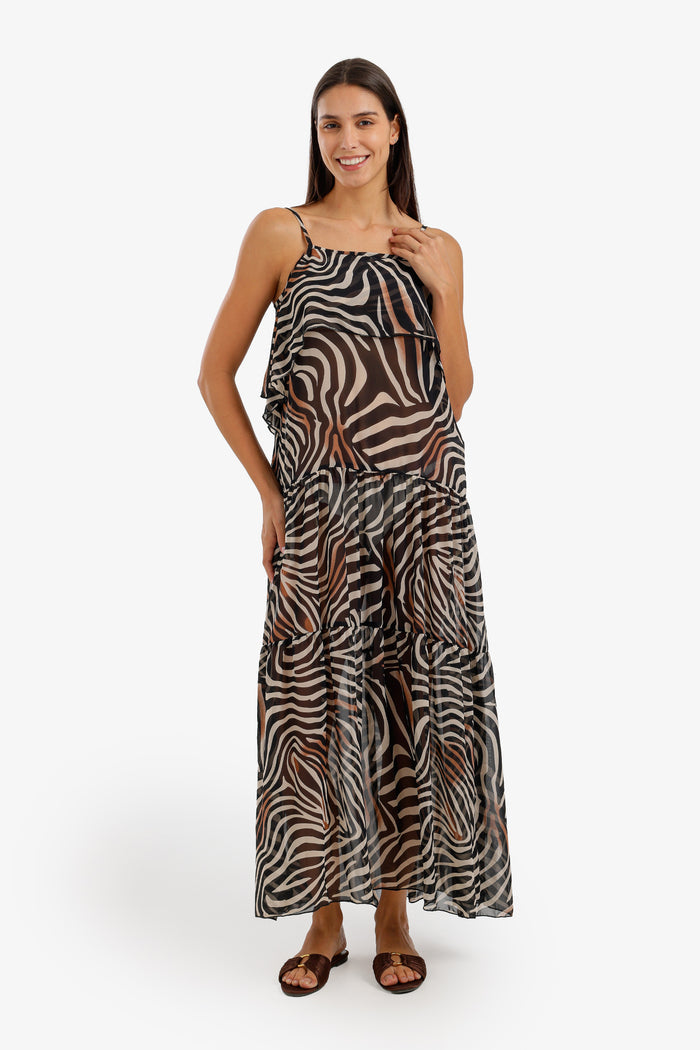 Tiered Beach Dress