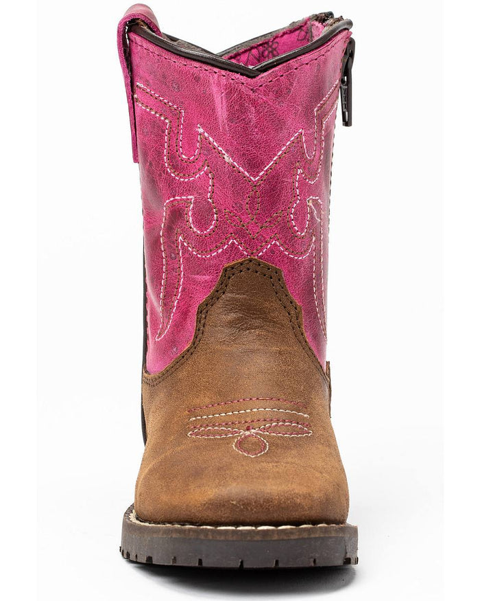 Brown/pink