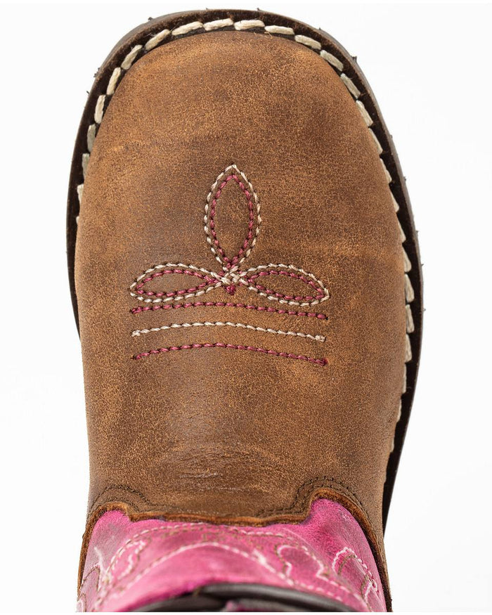 Brown/pink