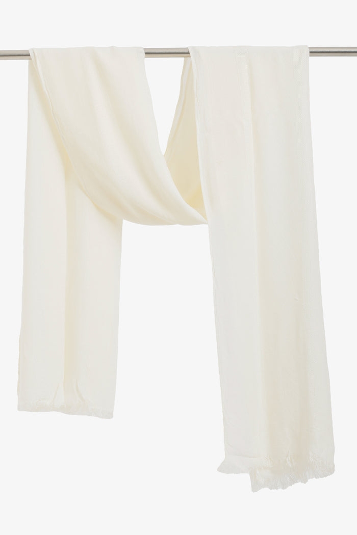 Off White / OS / Cotton