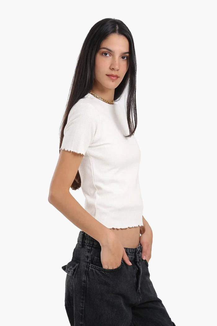Top with Colored Edges