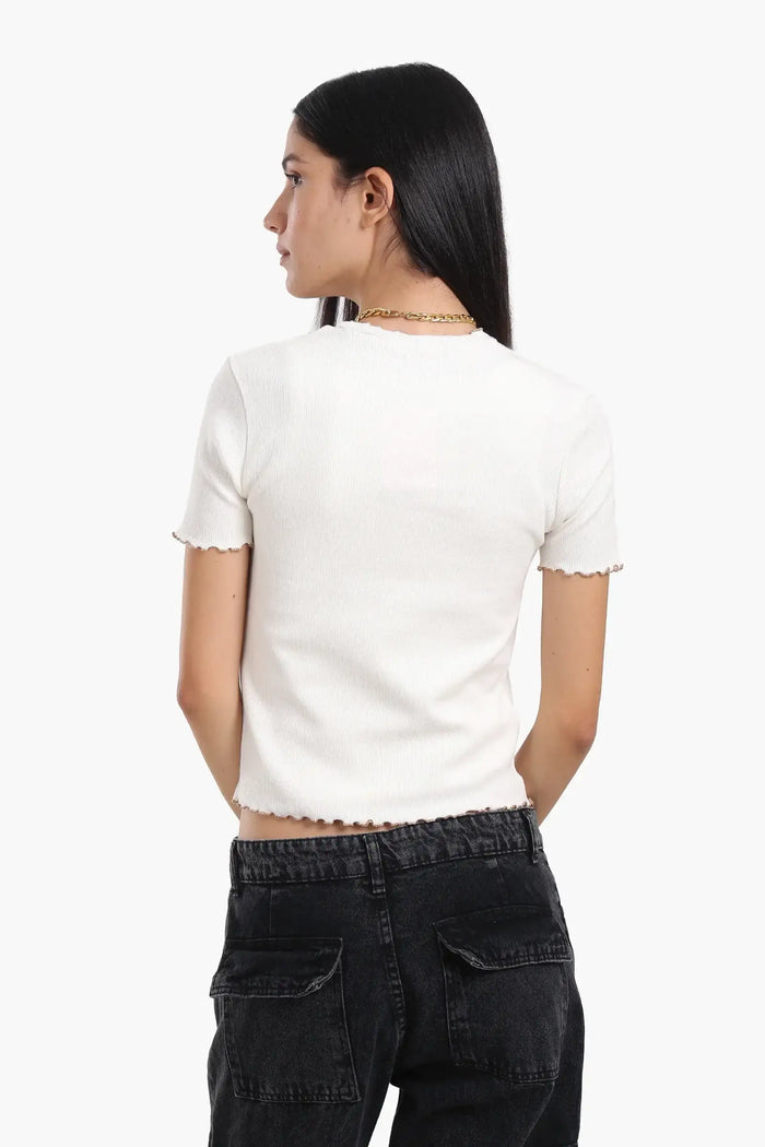 Top with Colored Edges