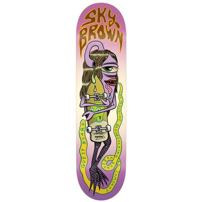TOY MACHINE SKY BROWN GUEST BOARD (8.25)