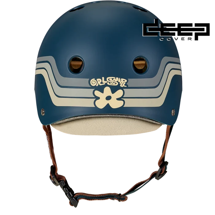 TRIPLE 8 DEEP COVER HELMET GRLSWRL SIGNATURE EDITION RETRO BLUE-GRAY