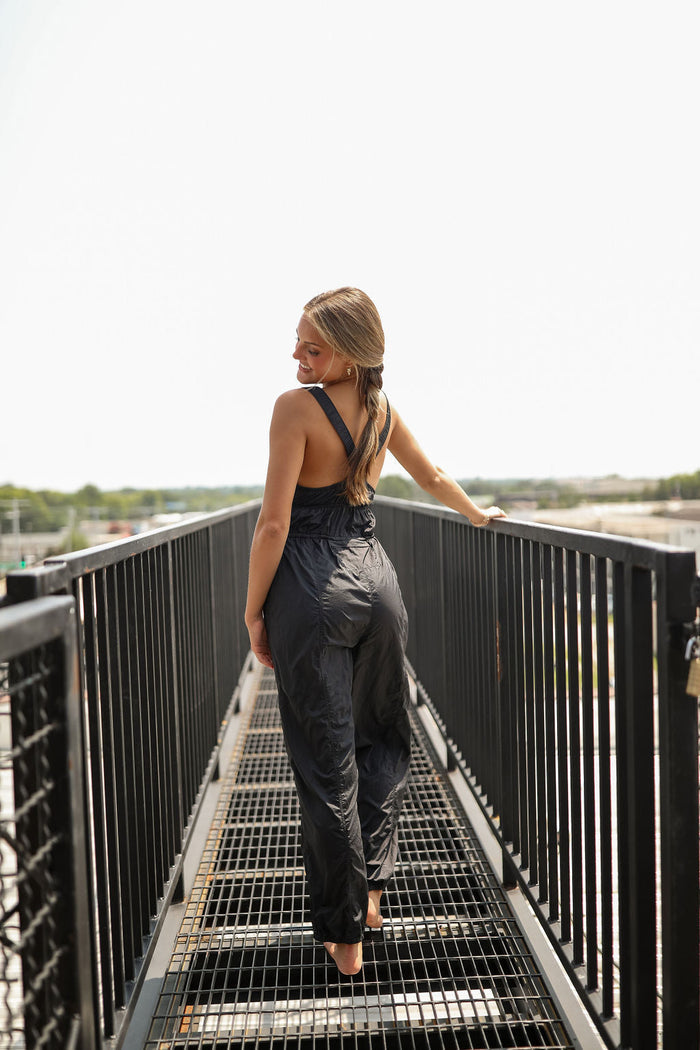 Tropic Sport One Piece - Black FREE PEOPLE