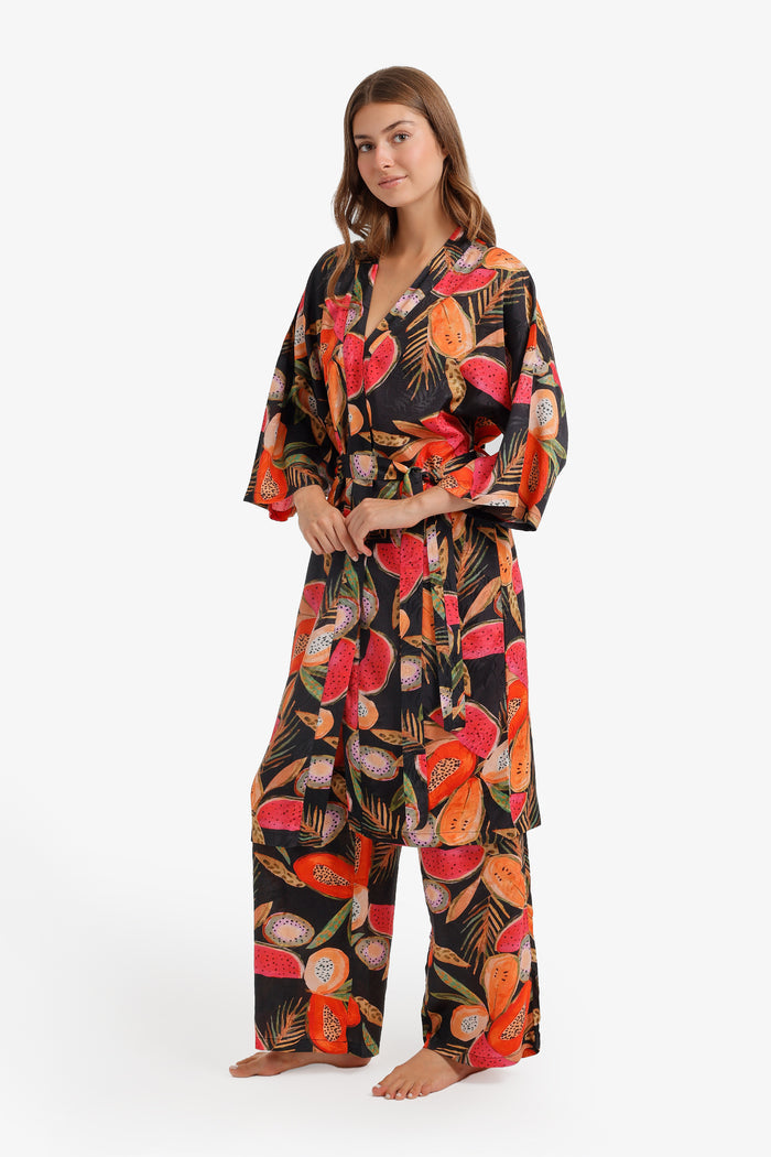 Tropical Fruit 3-Piece Pyjama