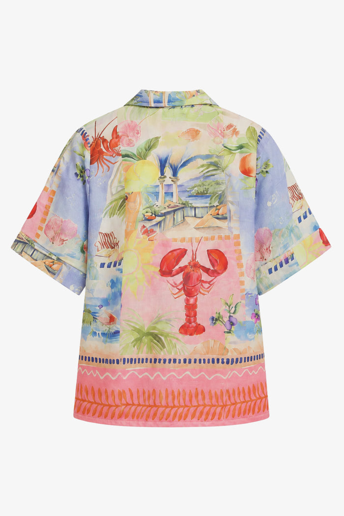 Tropical Print Beach Set