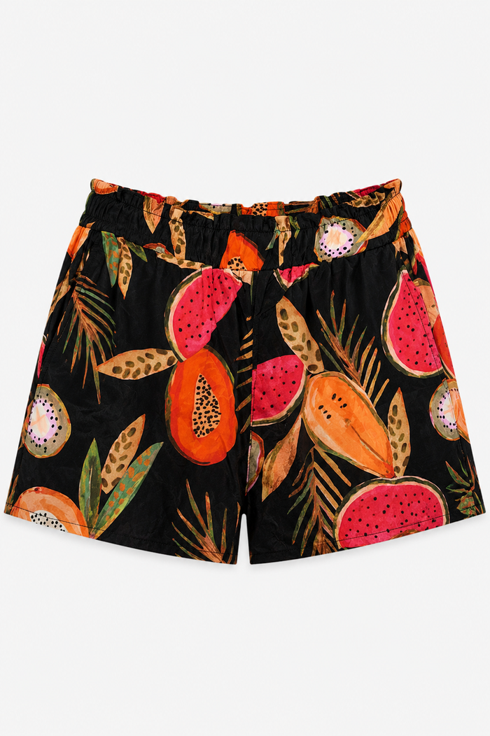 Tropical-Print Pyjama Set