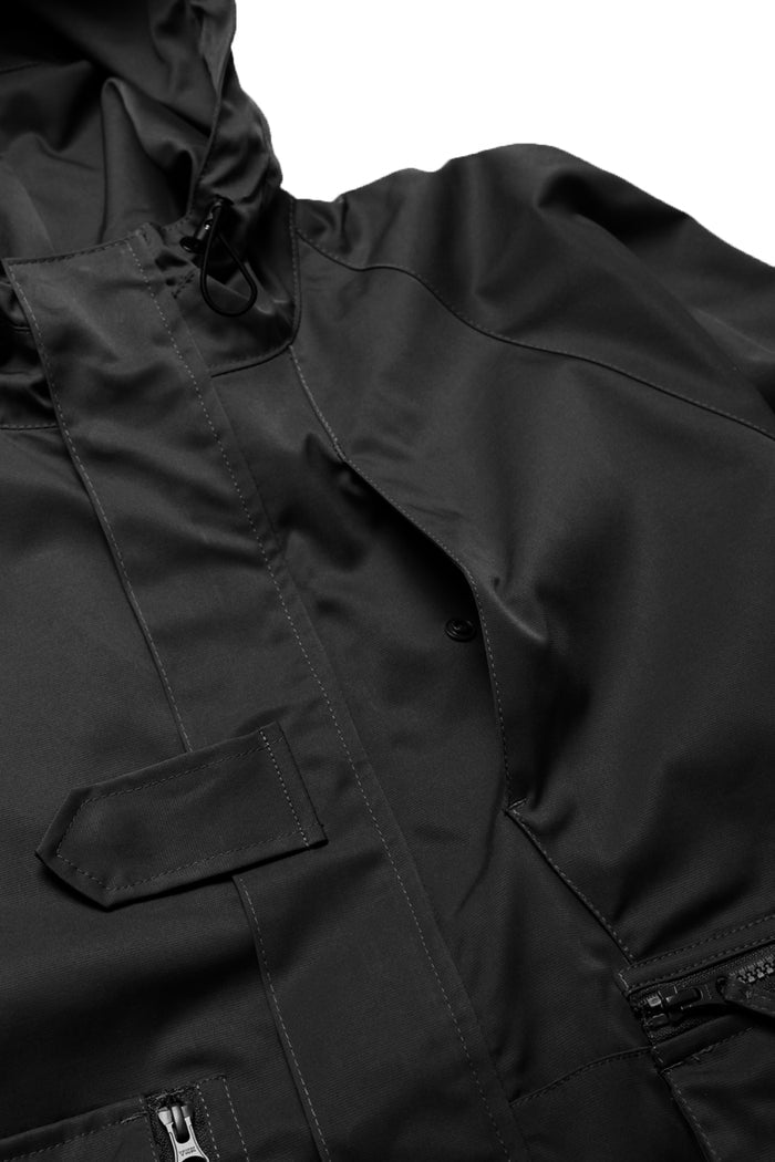 TRS - Multi Pocket Parka - Black
