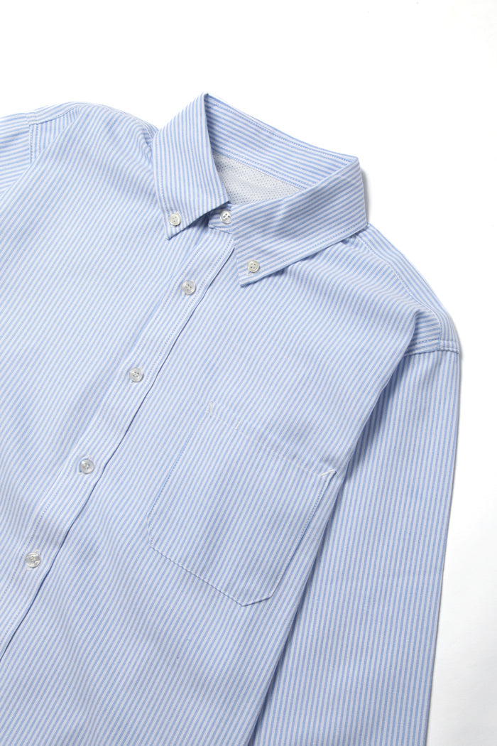 TRS - Striped Oxford Shirt - Blue