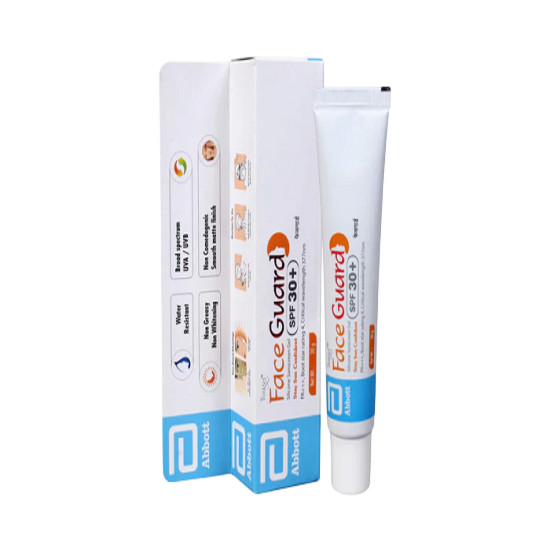 Tvaksh Face Guard sunscreen gel Spf 30+, 30gm