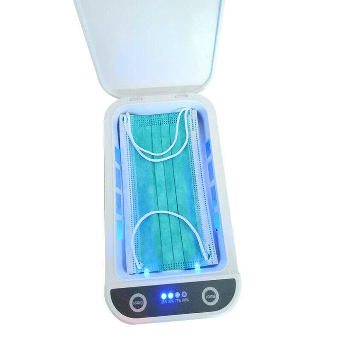 Ultraviolet Cell Phone Sterilizer Sanitizer Box Case Cleaner UVC - Until Times Up
