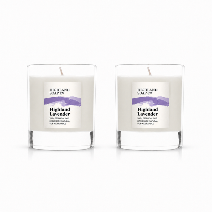 Unboxed candles - Buy one get one free