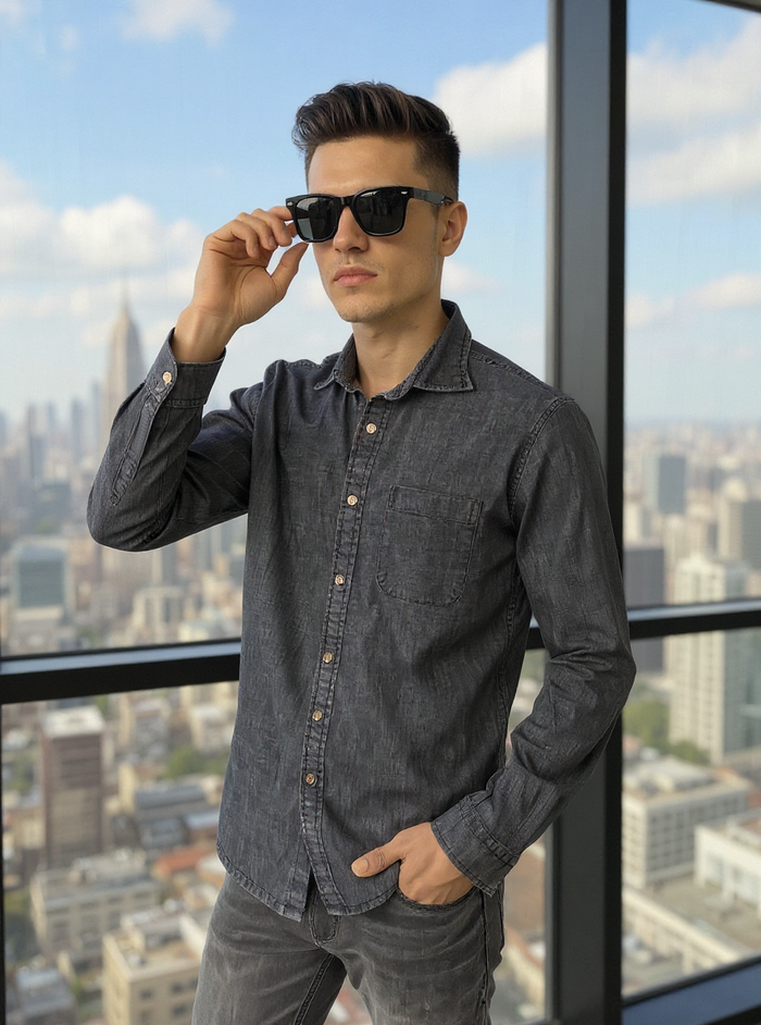 URBAN CLASSIC DENIM SHIRT