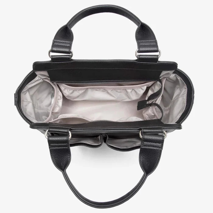 Vanchi Amelia Convertible Nappy Bag/ Pram Caddy - Black