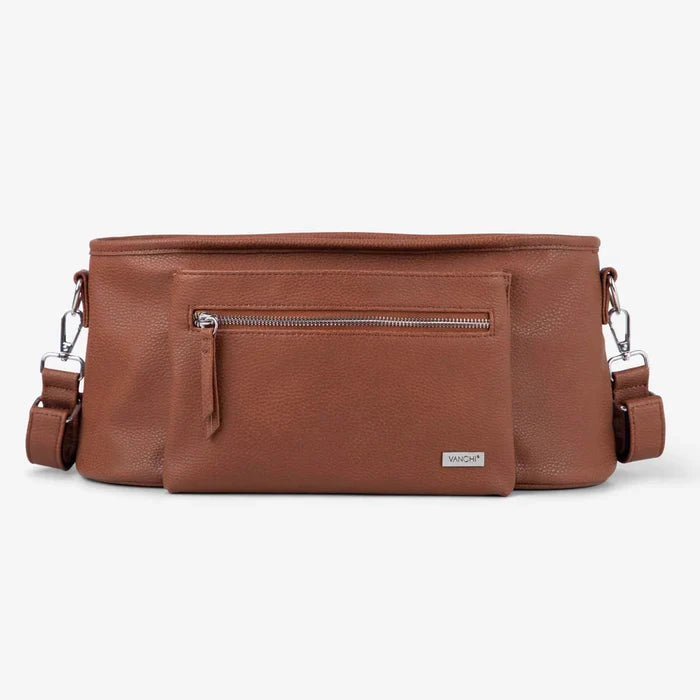 Vanchi Pram Caddy - Pebbled Tan