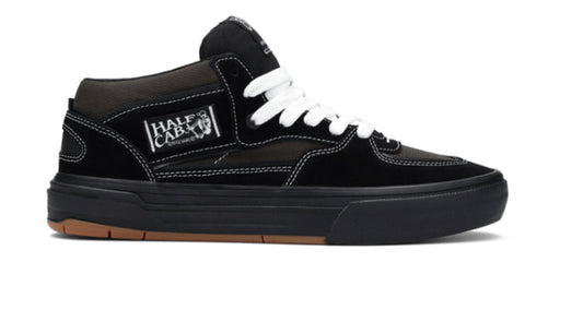 VANS HALF CAB WAFFLECUP (BLK/ASPHALT)