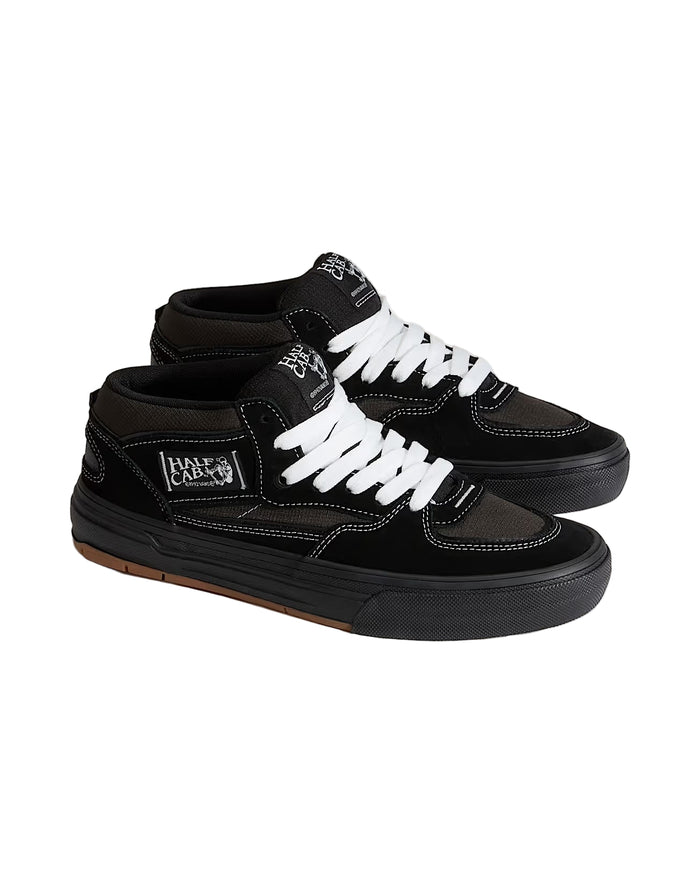 VANS HALF CAB WAFFLECUP (BLK/ASPHALT)