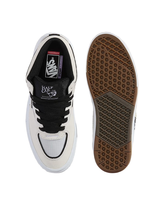 VANS HALF CAB WAFFLECUP (WHT/BLK)