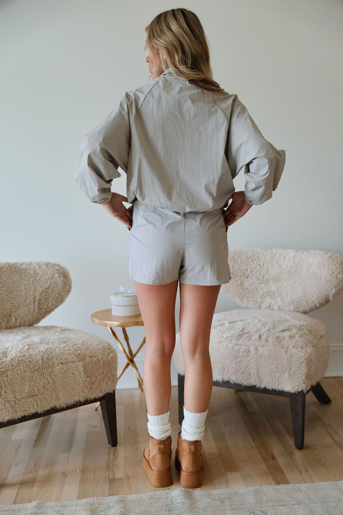 Varsity Jacket - Grey