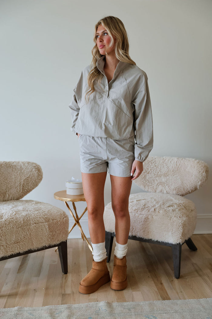 Varsity Jacket - Grey