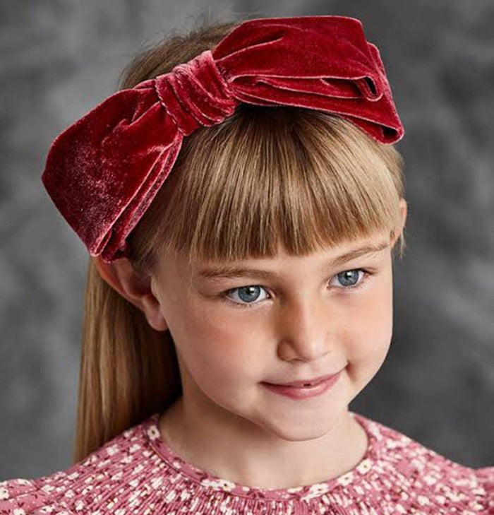 Velvet Bow Headband Yo Baby India