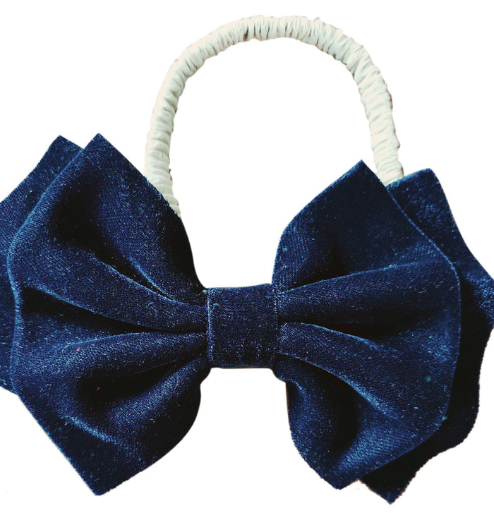 Velvet Bow Headband Yo Baby India