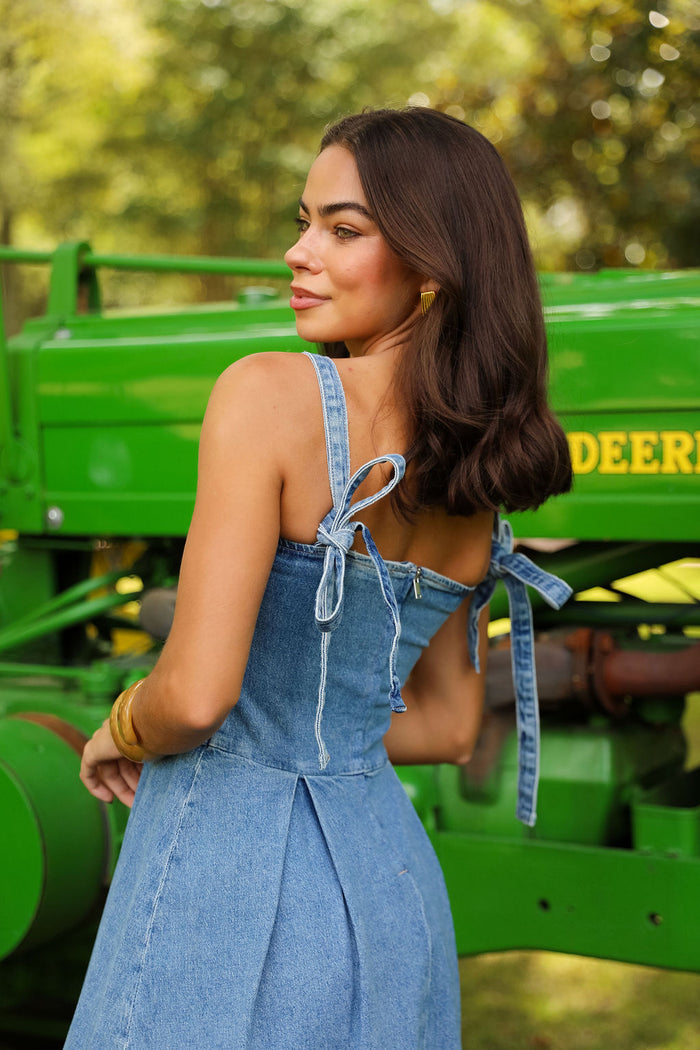 Vickie Mini Dress - Silverado