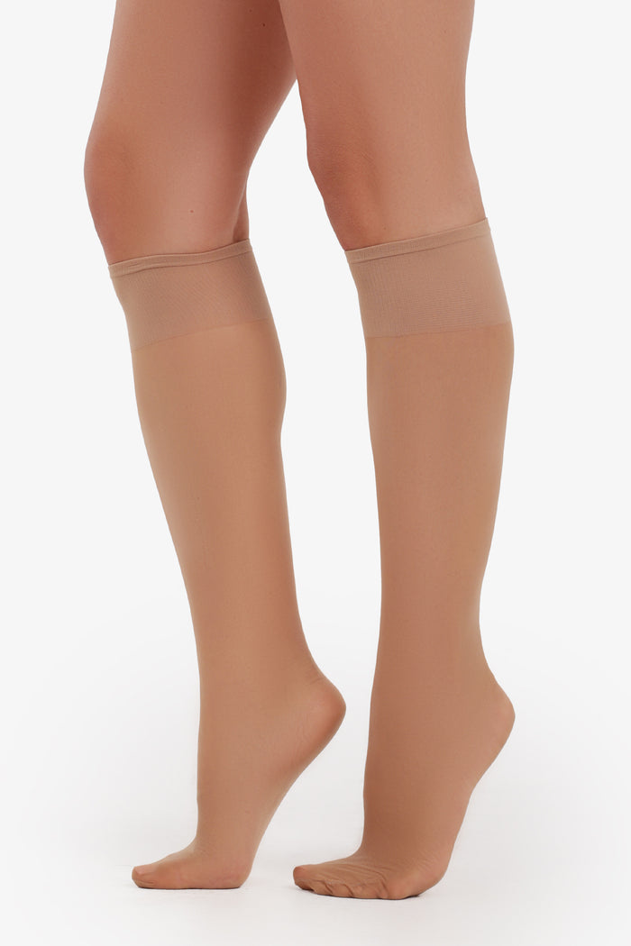 Voile Knee High Socks