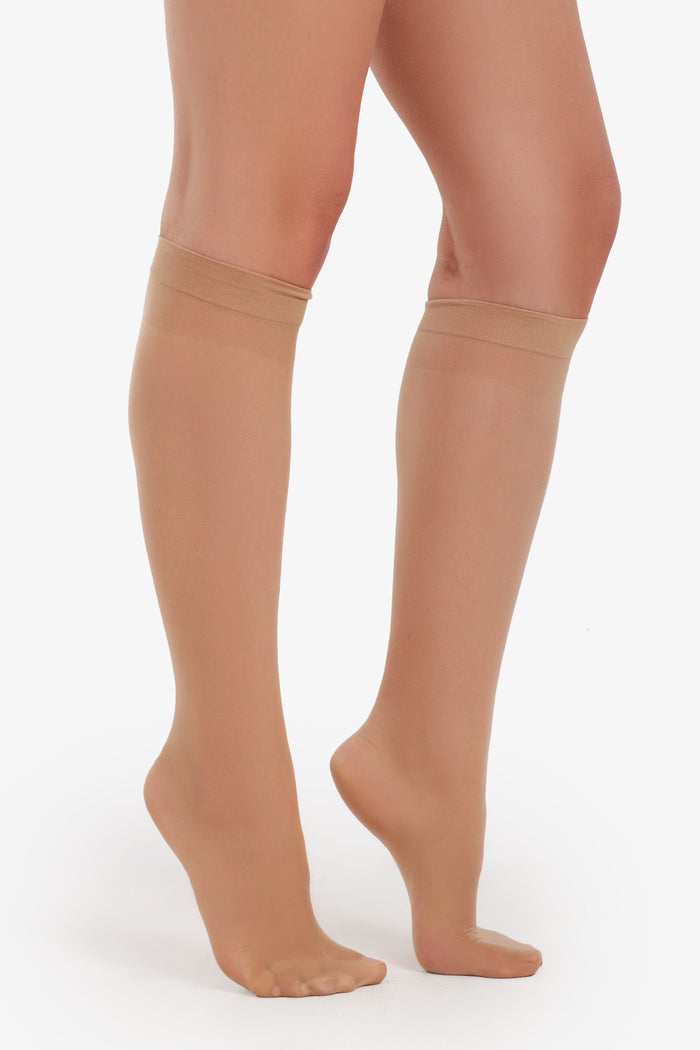 Voile Knee High Socks