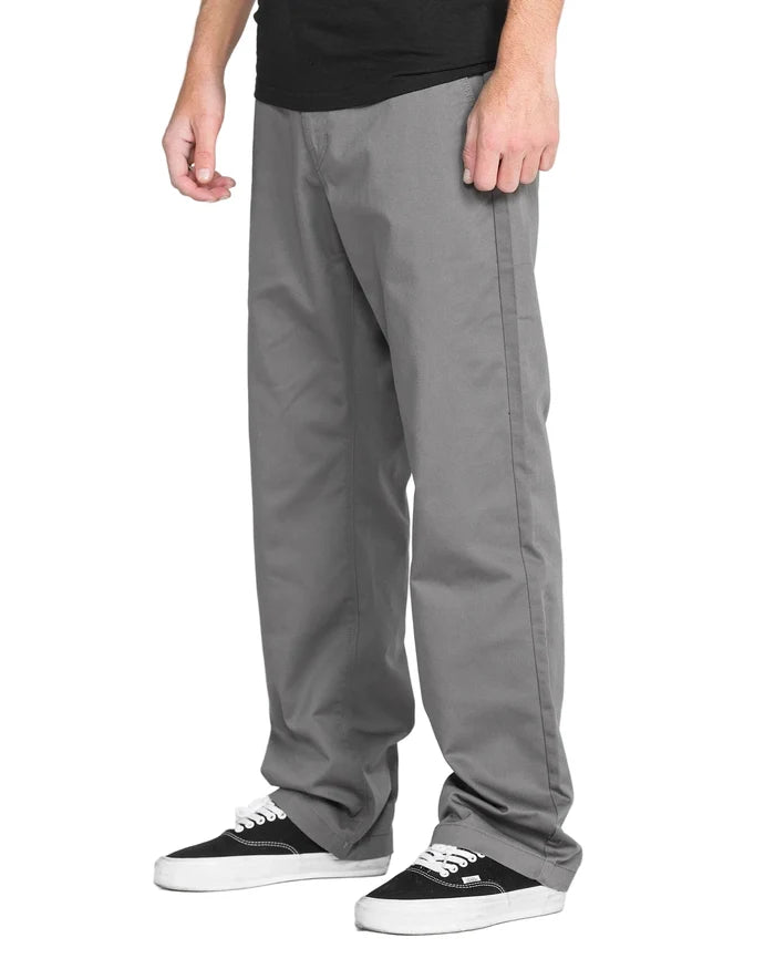 VOLCOM FRICKIN ILLY RELAXED CHINO (CHARCOAL)