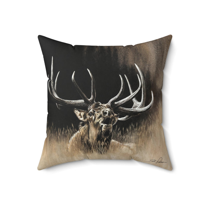 "Wake Up Call" Square Pillow