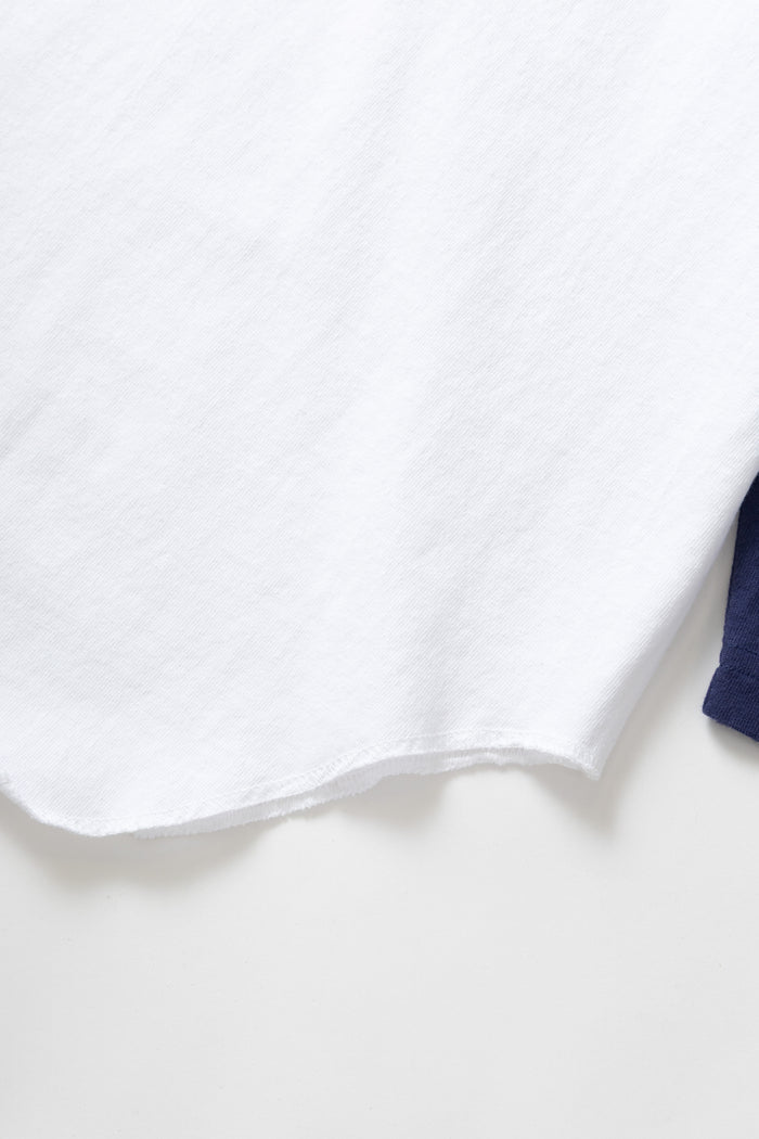 Walla Walla Sport - 2-Tone Baseball Tee - White/Navy