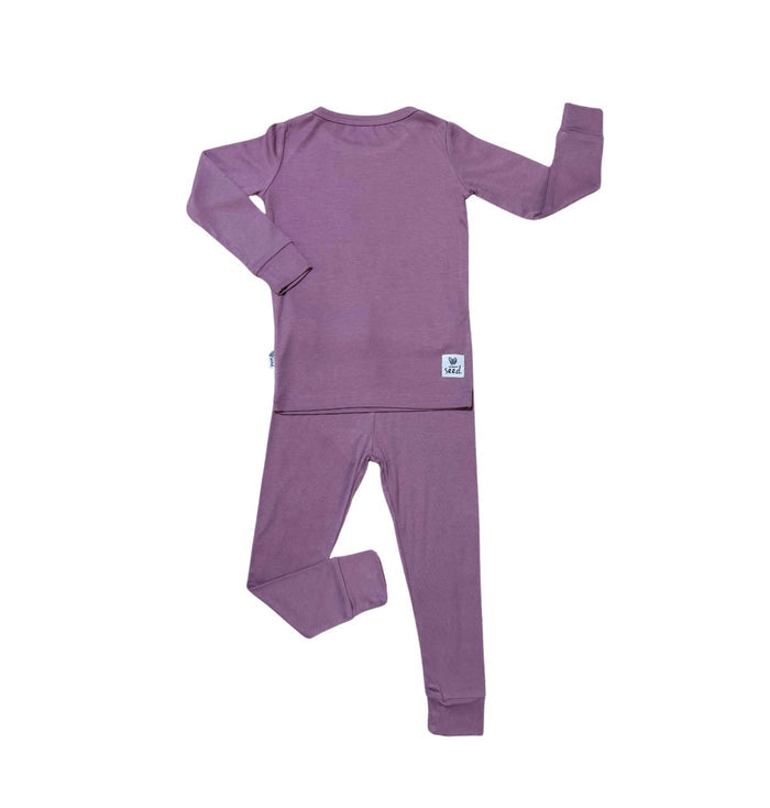 Wanderlust Mini Ribbed Two Piece Kid's Jammie Set