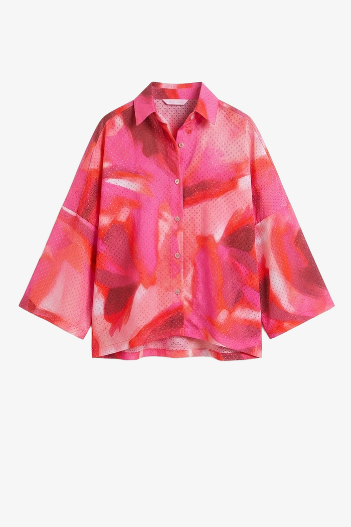 Watercolor Print Pyjama Set