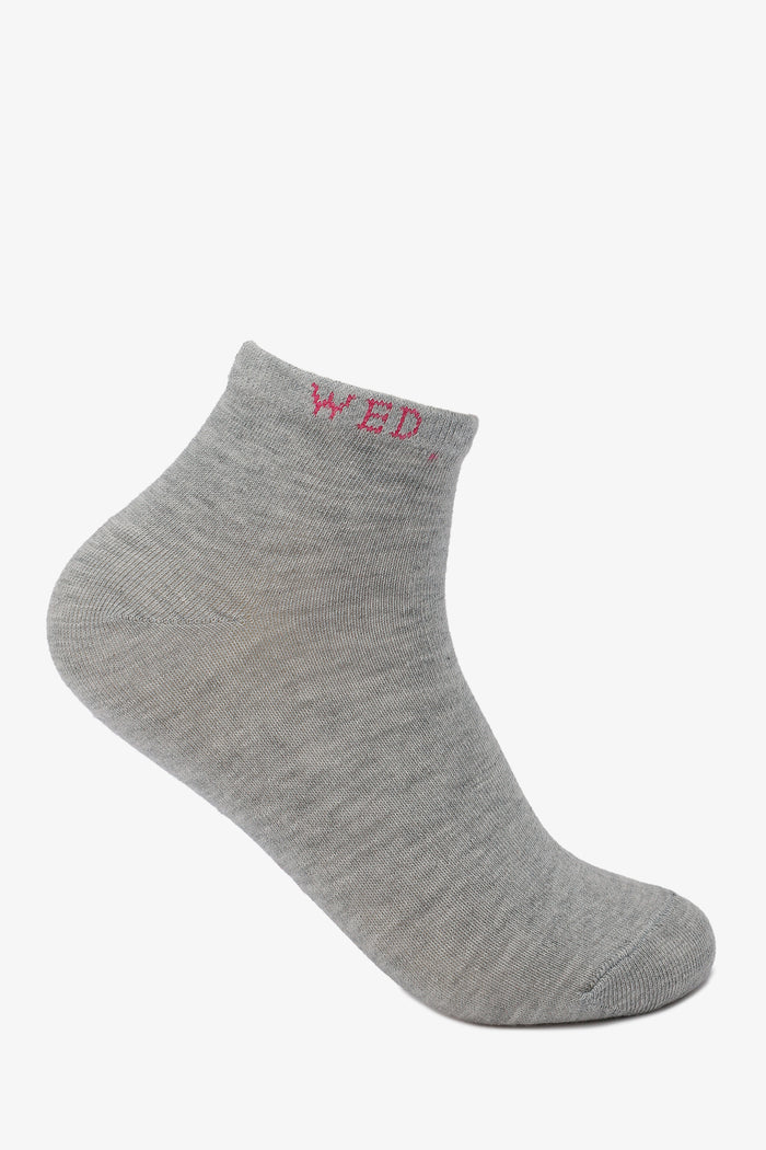 Weekday-Cuff Socks - 7 Pairs