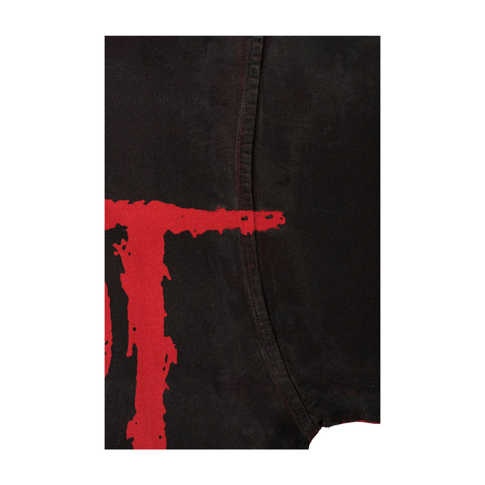 WELCOME X SLIPKNOT BARCODE OVERPRINT TEE (BLACK/RED)