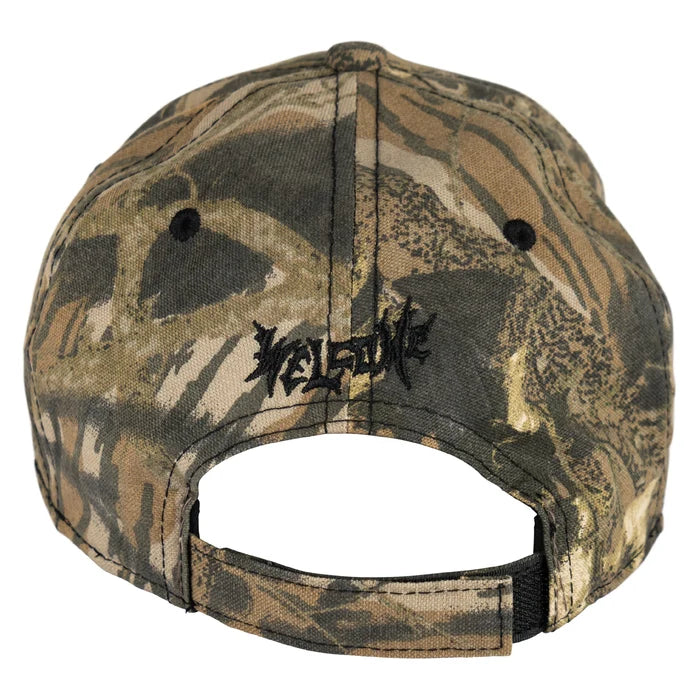 WELCOME X SLIPKNOT NONAGRAM EMBROIDERED CAMO HAT