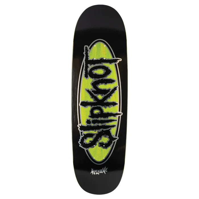 WELCOME X SLIPKNOT OVAL LOGO ON BOLINE 2.0 BLK/GRN STAIN