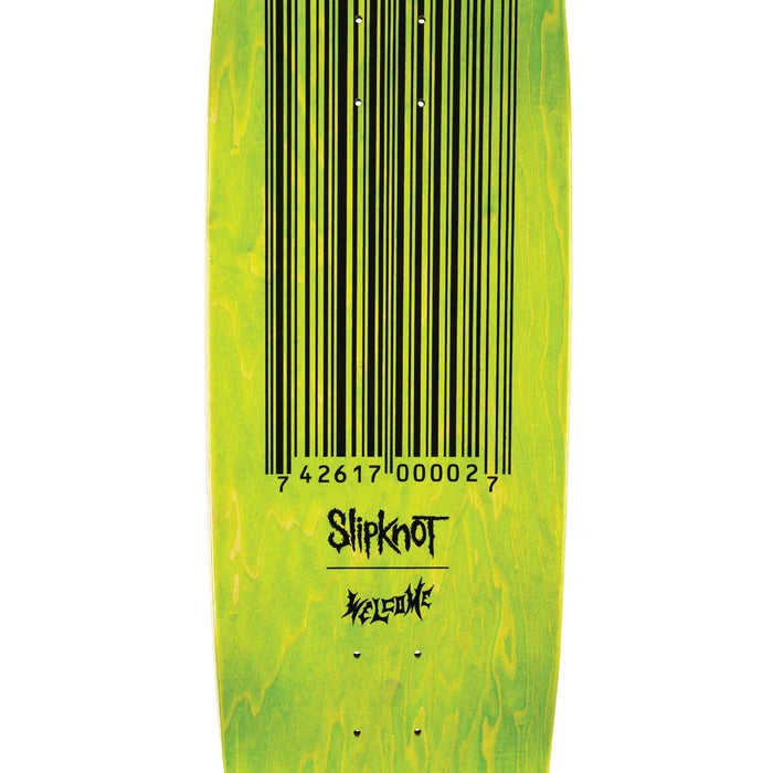 WELCOME X SLIPKNOT OVAL LOGO ON BOLINE 2.0 BLK/GRN STAIN