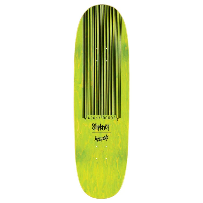 WELCOME X SLIPKNOT OVAL LOGO ON BOLINE 2.0 BLK/GRN STAIN