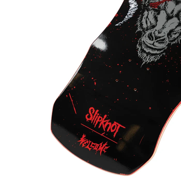WELCOME X SLIPKNOT SPIT IT OUT ON DARK LORD BLK/RED STAIN